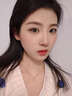 GIOIO【情人節(jié)禮物】 四葉草項鏈女感輕奢小眾貓眼石鎖骨鏈情人 貓眼石四葉草項鏈-金色 曬單實拍圖
