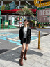 CAMILA KSENIA馬丁靴女2025年新款四季秋冬長(zhǎng)筒靴時(shí)尚復(fù)古西部牛仔靴高筒騎士靴 棕色 37 曬單實(shí)拍圖