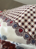 富安娜家纺乳胶枕头 泰国进口乳胶枕芯深睡颈椎枕 一对装 57*35cm 实拍图