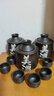 美濃燒（Mino Yaki） 美濃燒 日本進(jìn)口清酒白酒熱燙酒溫酒器一壺兩杯酒具套裝 溫酒器一壺兩杯【美濃定制款】 曬單實(shí)拍圖