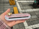 安格奇（ANGEQI）汽車臨時停車號碼牌鑲鉆小熊車內飾品數(shù)字擺件車載挪車電話牌女生 皇冠鑲鉆停車牌-粉色 曬單實拍圖