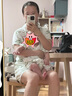 貝肽斯睡衣套裝春秋可外穿兒童薄款休閑短袖秋裝親子裝柔軟睡衣空調(diào)服鈴蘭花開160 cm 成人款 曬單實(shí)拍圖