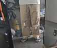 CHINISM CH褲子男夏季直筒傘兵褲美式工裝褲戶(hù)外輕薄休閑褲男CD2338P2034 曬單實(shí)拍圖
