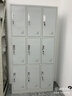 盛鐵航六門(mén)更衣柜員工柜儲物柜鐵皮柜工衣柜宿舍掛衣柜工具柜存包柜 加厚型 曬單實(shí)拍圖