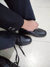 老人頭2026新款真皮男鞋春秋季商務(wù)休閑皮鞋男士英倫百搭皮鞋潮流豆豆鞋 黑色 41 【標準皮鞋碼，可咨詢(xún)客服】 曬單實(shí)拍圖