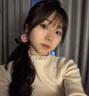 妃奧絨精致蕾絲花邊木耳邊半高領(lǐng)打底衫女長袖秋冬內(nèi)搭針織衫配大衣毛衣 米色 M【95-105斤】 曬單實拍圖
