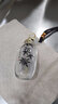 京華煙云內畫(huà)鼻煙壺手工繪畫(huà)工藝禮品鼻煙瓶商務(wù)出國送客戶(hù)朋友節生日禮物 竹報平安 曬單實(shí)拍圖