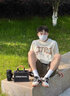 NASALIKE美式大口袋工裝短褲男夏季薄款日系潮牌大碼五分中褲寬松休閑褲子 【優(yōu).惠2件裝】軍綠+黑色 XL 建議120-135斤穿 曬單實(shí)拍圖
