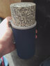 鳴泉中華麥飯石全石頭直杯天然麥飯石茶杯帶蓋手工一體挖空制作 曬單實(shí)拍圖
