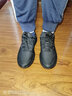 安踏（ANTA）男鞋運動(dòng)鞋男43°易彎折科技秋冬季減震輕便休閑防潑水皮面跑步鞋 綜合訓-黑 40 曬單實(shí)拍圖