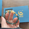 中國(guó)黃金（CHINA GOLD）招財(cái)貔貅黃金手鏈女士足金翡翠手串七夕情人節(jié)禮物送女友老婆情 足金招財(cái)貔貅翡翠手鏈 曬單實(shí)拍圖