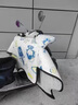 菲享 電動(dòng)車(chē)擋風(fēng)被冬季加絨加厚電瓶車(chē)保暖防風(fēng)被防水防曬分體擋風(fēng)罩電瓶摩托車(chē)通用卡通印花防寒擋風(fēng)罩 早安女孩【米白色】 【2022秋冬新款電動(dòng)車(chē)擋風(fēng)被，店長(cháng)強烈推薦】 曬單實(shí)拍圖