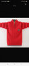 北極絨男童毛衣半高領(lǐng)加絨加厚兒童針織衫秋冬純棉打底衫衣服拜年服上衣 紅色（不加絨） 170 碼（建議身高160cm左右） 曬單實(shí)拍圖