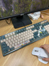阿米洛（Varmilo） 中國娘魅系列問(wèn)鶴鍵鍵盤(pán)機械游戲鍵盤(pán)年終禮品鍵盤(pán) 靜電容V2曇花白軸(有線(xiàn)版) 曬單實(shí)拍圖
