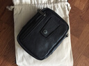 赫澤瓊斯HEZZJONS品牌小背包進(jìn)口意大利牛皮腰包青年商務(wù)休閑單肩包軟皮手機煙包男士個(gè)性英倫小挎包 黑色進(jìn)口意大利牛皮 曬單實(shí)拍圖