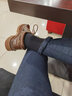 添柏嵐（Timberland）官方男鞋經(jīng)典船鞋牛皮手工縫制樂福鞋偏大|30003 30003W/棕色/寬版 偏大：正常腳型推薦小半碼 41.5 曬單實(shí)拍圖