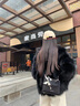 toutou包包女款2025送女生款戴妃包包女包小方包單肩包生日禮物 星野鉆黑【生日禮物】 曬單實(shí)拍圖