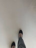 京睿春秋夏季老北京布鞋女鞋單鞋粗跟工作鞋黑色酒店鞋一腳蹬高跟鞋 黑色036 36 曬單實(shí)拍圖