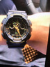 【王鶴棣同款】卡西歐(CASIO)男表 G-SHOCK迷彩大表盤(pán)雙顯運動(dòng)男士手表情人節禮物男 GA-100CF-1A9迷彩 曬單實(shí)拍圖