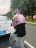QSTK兒童頭盔全盔3-12歲3c認(rèn)證電動(dòng)車安全帽防摔女孩男生3-6-8歲冬季保暖防霧 3C款-粉色公主-可拆圍脖 推薦3-12歲頭圍54以內(nèi)-高清鏡片 曬單實(shí)拍圖
