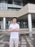 帛米圖（BOMITU）冰絲短袖t恤男夏季寬松男裝休閑百搭圓領(lǐng)體恤衫韓版潮流衣服男子 白色【單件】 L建議105-120斤 曬單實(shí)拍圖