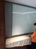 乖乖博士（GuaiGuaiBoShi） 磁性钢化玻璃白板可拼接可定制办公家用写字板 100x200cm挂式 实拍图