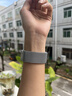 古美蘋(píng)果手表ultra/s10表帶純鈦米蘭尼斯apple i watch磁吸s9/s8/s7/s6/se降落傘扣不銹鋼腕帶 黑色-【全鈦米蘭尼斯磁吸扣】-輕至28g 曬單實(shí)拍圖