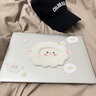 帝伊工坊DIY可愛(ài)蘋(píng)果電腦保護套新款適用于macbook16pro14筆記本air13保護殼macbook15mac可貼膜M4外殼M5 晶透殼（贈鍵盤(pán)膜+防塵塞） 2022-25款Air13(M2/M 曬單實(shí)拍圖