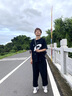 GENIOLAMODE休閑褲男潮流潮牌簡(jiǎn)約時(shí)尚寬松緊腰帶男生運動(dòng)束腳長(cháng)褲 曬單實(shí)拍圖
