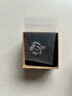 樂(lè)喵（LEMIAO）星月月亮耳夾女無(wú)耳洞耳環(huán)日韓版小清新不對(duì)稱款五角星月亮耳飾新 星星月亮耳夾一對(duì)(白金色)B04-303 曬單實(shí)拍圖