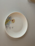 隆達骨瓷陶瓷餐具 花陌 骨碟飯盤(pán)餐盤(pán) 簡(jiǎn)美現代創(chuàng  )意簡(jiǎn)約田園小清新 花陌淺盤(pán) 2個(gè) 8.5英寸 曬單實(shí)拍圖