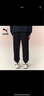 彪馬新款兒童針織長(cháng)褲休閑運動(dòng)褲 紫藍80601 170  曬單實(shí)拍圖