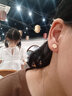 帝普18K金四葉草耳釘女 螺絲耳釘玫瑰金18k耳釘螺絲 帝普珠寶 玫瑰金小球耳堵（就是一個(gè)球）  單只 曬單實(shí)拍圖