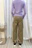 梵喬希品牌定制工裝羽絨褲女外穿冬季高腰時(shí)尚百搭保暖加絨加厚鵝絨棉褲 卡綠色 31/3XL 曬單實(shí)拍圖