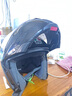 AGV碳纖維揭面頭盔SPORTMODULAR摩托車男女防霧雙鏡片四季通用安全帽 GLOSSY CARBON（亮黑） L（適合58-59頭圍） 曬單實拍圖