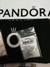 潘多拉（PANDORA）春綠色永恒循環(huán)串飾綠色飾品配件diy串珠七夕情人節(jié)禮物送女友 水藍(lán)色永恒循環(huán)串飾 均碼 曬單實(shí)拍圖