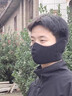 RINDU防風(fēng)耳罩保暖秋冬季男女通用戶外騎行運(yùn)動防風(fēng)防寒面罩護(hù)臉護(hù)耳朵 二合一護(hù)耳口罩（黑色） 【升級雙重保暖款】 曬單實拍圖