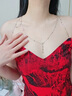 小米星鈦鋼不掉色胸鏈身體鏈歐美bodychain性感比基尼bikini立體后背鏈 金色 【身體鏈+項(xiàng)鏈】套裝 曬單實(shí)拍圖