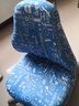 生活誠品 防污防水 易清潔兒童學(xué)習(xí)椅配件 椅套椅背布套 AU805B配套椅套 藍色 曬單實拍圖