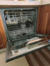 西门子西班牙原装进口 10套大容量 家用洗碗机嵌入式 双重烘干 高温除菌 刷碗机 SC73M612TI 实拍图