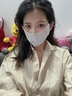 BUBU防曬口罩女高顏值護眼角防紫外線(xiàn)遮陽(yáng)真冰絲夏季薄款透氣全臉面罩 淺灰 曬單實(shí)拍圖