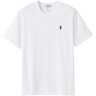 U.S. POLO ASSN.保羅男士T恤夏季百搭短袖純棉圓領(lǐng)白色小t恤寬松內搭打底衫 純白色 2XL-180/100A 曬單實(shí)拍圖