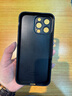 殼爵士 蘋果15ProMax手機(jī)殼iPhone15Pro新款高端皮紋15plus金屬鏡頭全包氣囊防摔防指紋時(shí)尚軟邊保護(hù)殼 【炫黑色】精孔全包帶鏡頭膜 蘋果15ProMax 曬單實(shí)拍圖