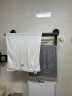 太力 毛巾架免打孔卫生间浴室置物架浴巾架毛巾杆太空铝置物架 实拍图