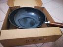 越後元技越後日本原產(chǎn)進(jìn)口無(wú)涂層二次回火鐵鍋強表面圓底單柄炒菜鍋 HSYB  30CM圓底 曬單實(shí)拍圖