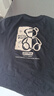 GENIOLAMODEt恤男純棉夏季休閑簡(jiǎn)約時(shí)尚小熊印花圓領(lǐng)短袖男生體恤 黑色 3XL 曬單實(shí)拍圖