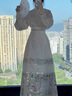 TAOROUSI改良明制漢服新中式國風(fēng)馬面裙全套裝女春秋季新款日常通勤連衣裙 套裝 M 曬單實拍圖