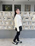 憨憨象女童裙褲秋冬加絨2025新款兒童假兩件打底褲加厚褲裙大童冬季褲子 2121黑色【春秋款】【左一】 130 曬單實拍圖
