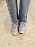 爾山集松糕厚底老爹鞋女夏季小個(gè)子增高2025新款網(wǎng)面透氣休閑運動(dòng)鞋 銀色松糕厚底老爹鞋 36 曬單實(shí)拍圖