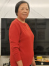 恒源祥高檔新款羊毛衫女半高領(lǐng)短款毛衣寬松顯瘦百搭大碼針織打底衫 低圓領(lǐng)-酒紅色 XL 120-130斤 曬單實(shí)拍圖
